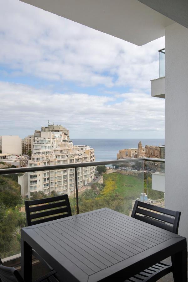 Sea View Apartment 2 Bedrooms 2 Bathrooms, 2 Minutes Away From The Sea St. Julian's Exteriör bild